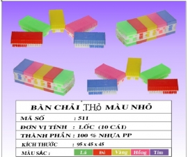 Bàn Chải Thỏ màu nhỏ