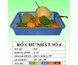 RỔ CHỮ NHẬT SỐ 6