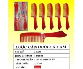 LƯỢC CÁN ĐUÔI CÁ CAM