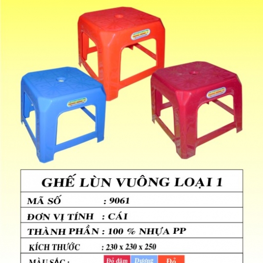 GHẾ LÙN VUÔNG L1