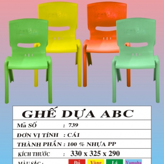 GHẾ DỰA ABC