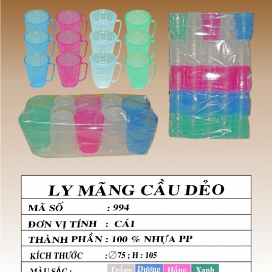 LY MÃNG CẦU DẺO