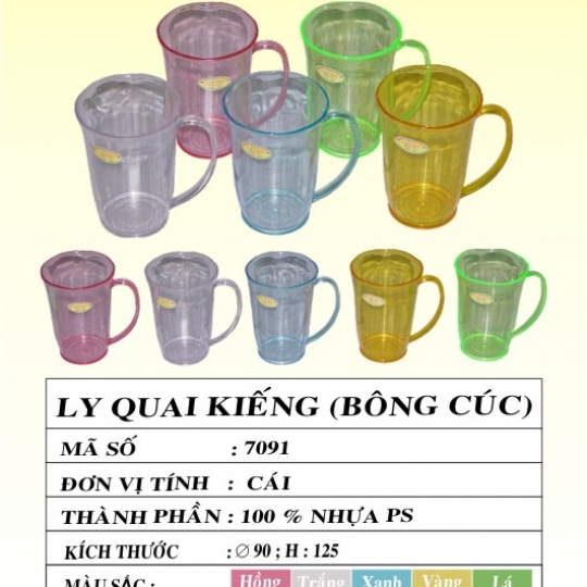 LY QUAI KIẾNG ( BÔNG CÚC )