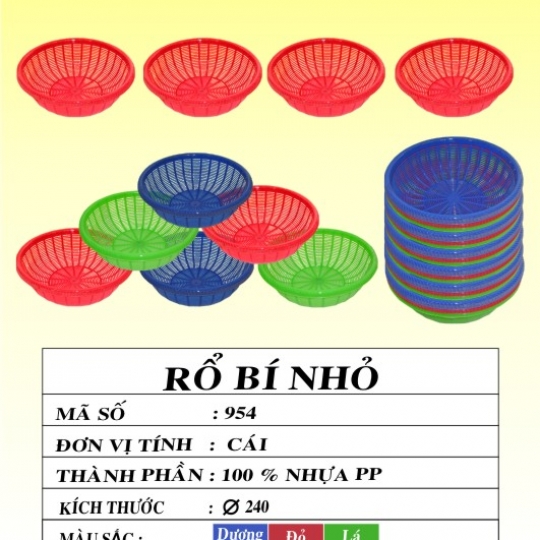 RỔ BÍ NHÒ