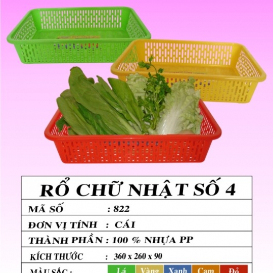 RỔ CHỮ NHẬT 4