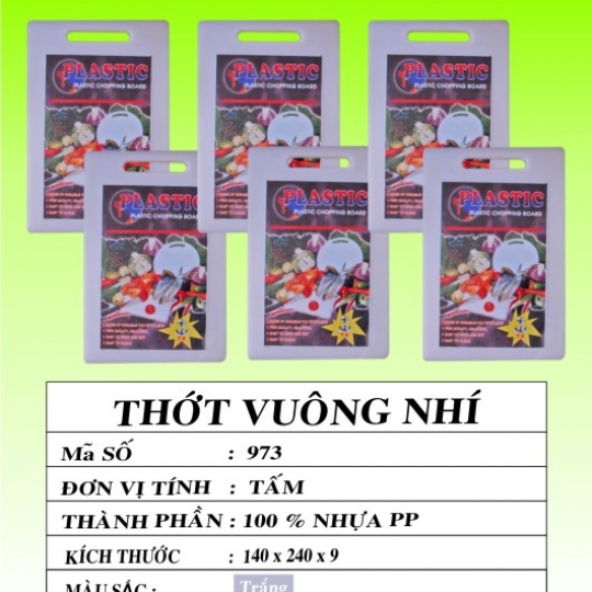 THỚT VUÔNG NHÍ