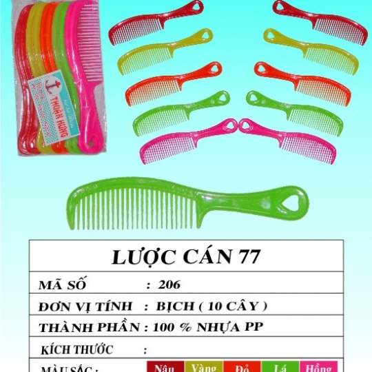 LƯỢC CÁN 77