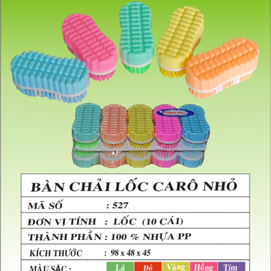 Bàn Chải Lốc CaRô Nhỏ