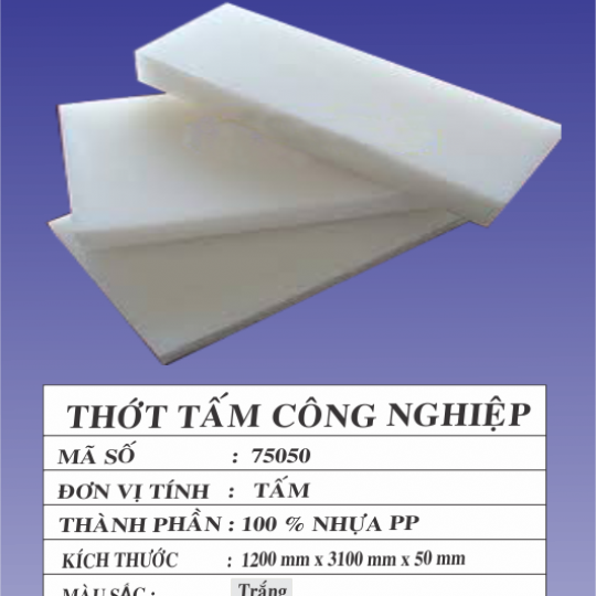 THỚT TẤM CÔNG NGHIỆP 75050